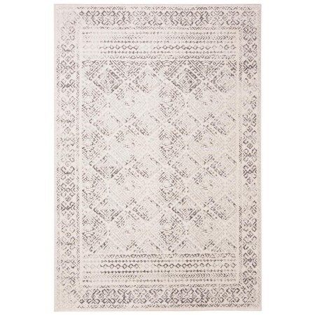 Safavieh 2 x 19 ft. Tulum Power Loomed Accent Area Rug Ivory & Grey TUL264A-219
